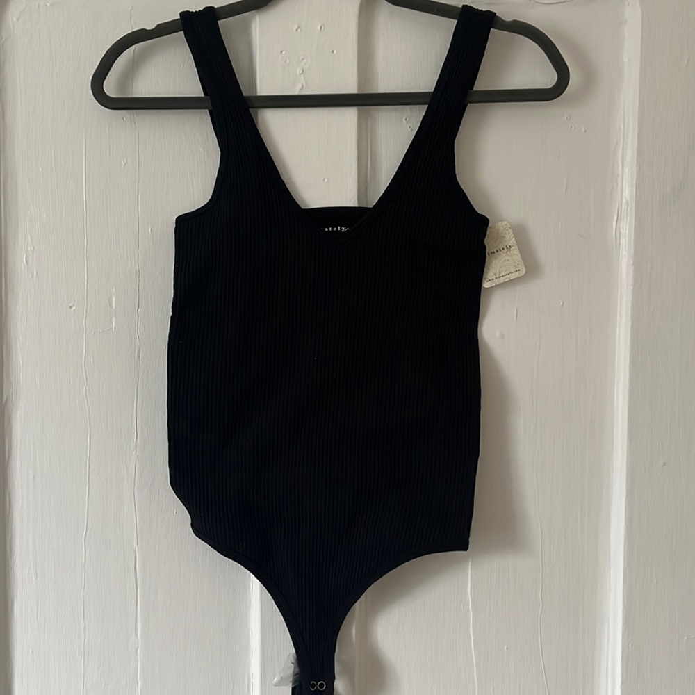FREE PEOPLE RIBBED BODYSUIT